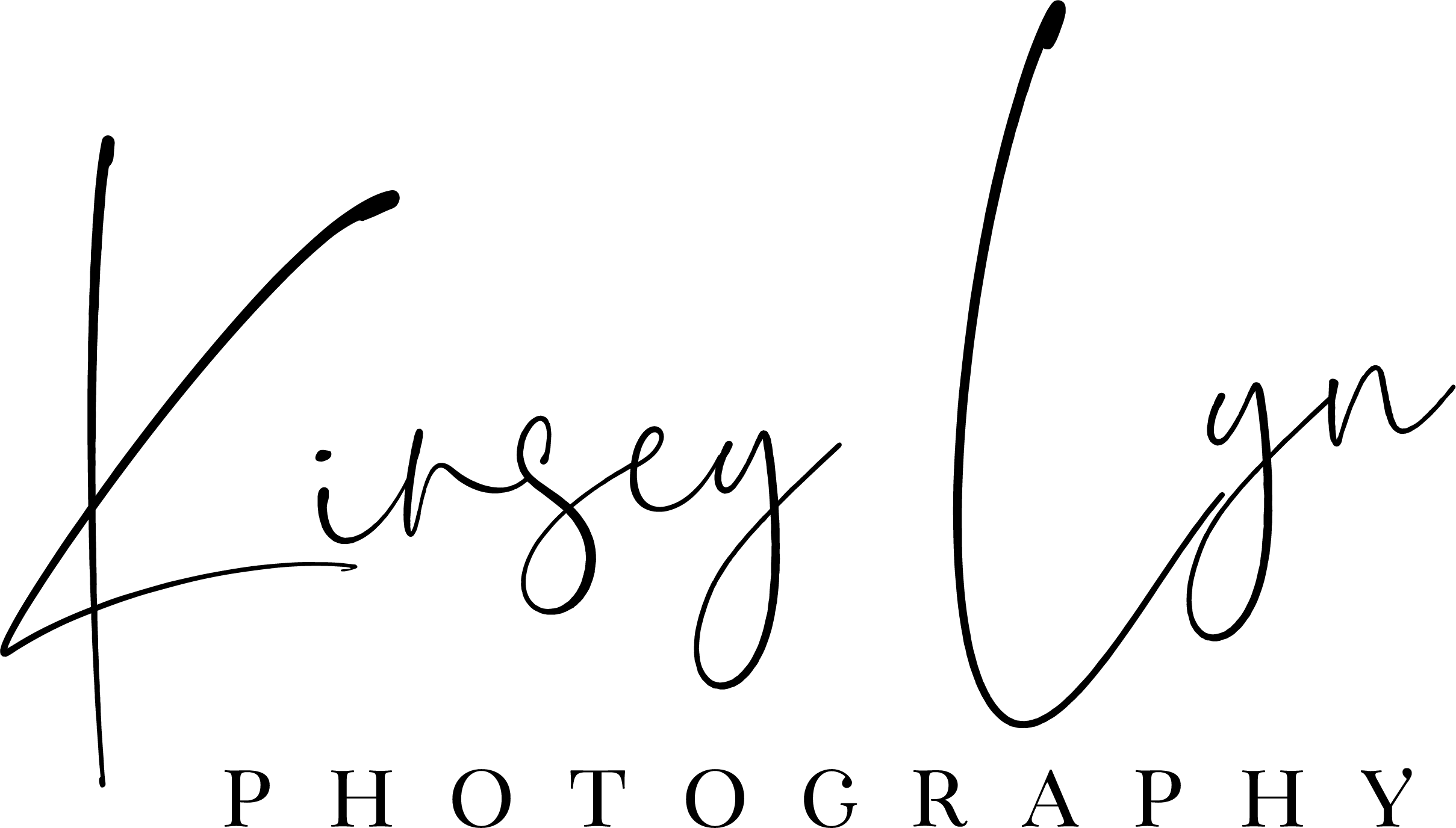 Logo black- transparent background (1) – Kinsey Lyn Photography